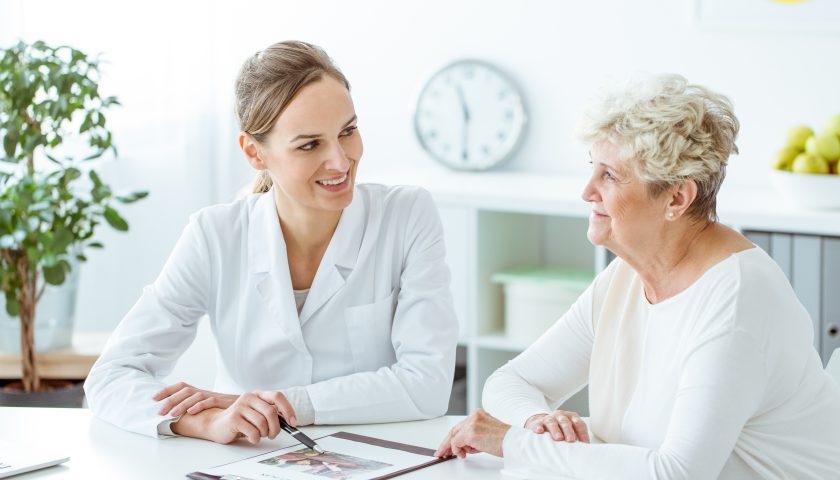 Keto doctor consultation with patient